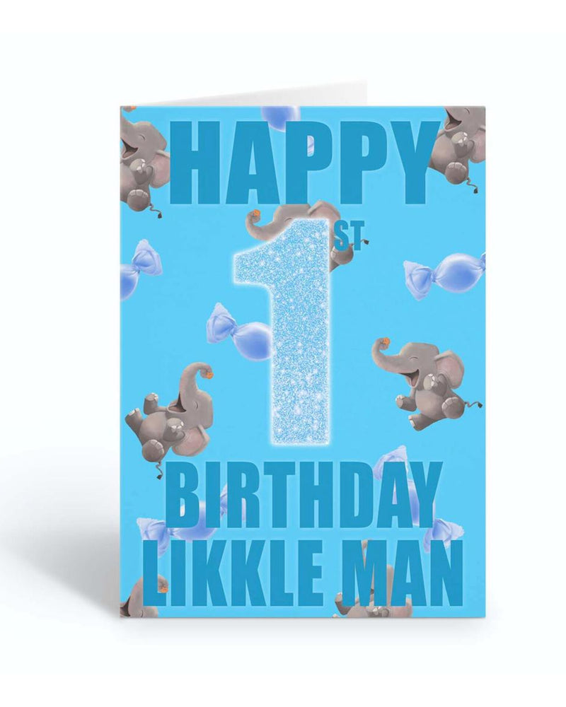 Happy 1st Birthday Likke Man