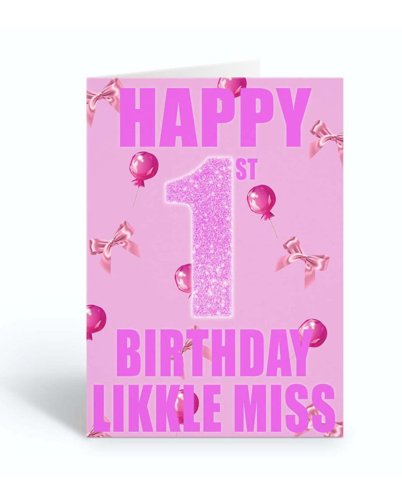 Happy 1st Birthday Likke Miss
