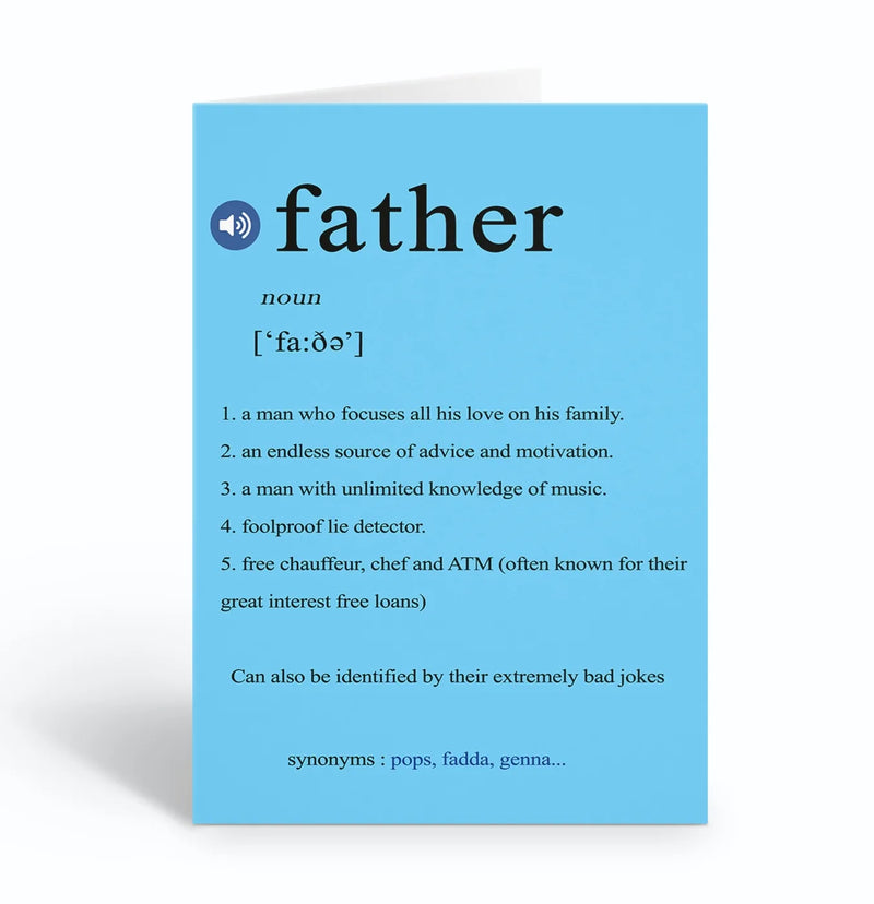 Father..., my definition.