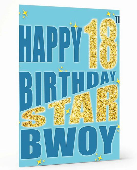 Happy 18th Birthday Star Bwoy