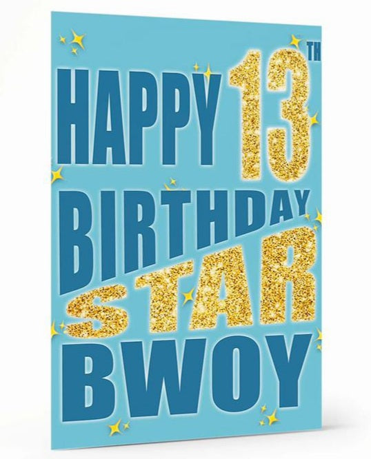 Happy 13th Birthday Star Bwoy